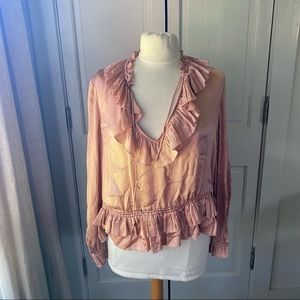 Ulla Johnson Ruffle Blouse